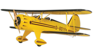 Waco YMF-5D Biplane [Great Planes]
