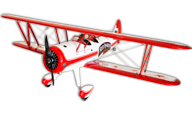 Red Baron Pizza Squadrons Stearman [Seagull Models]