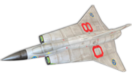 J35 Saab Draken [3D LabPrint]