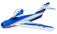 MiG-17 90mm [Global AeroFoam]