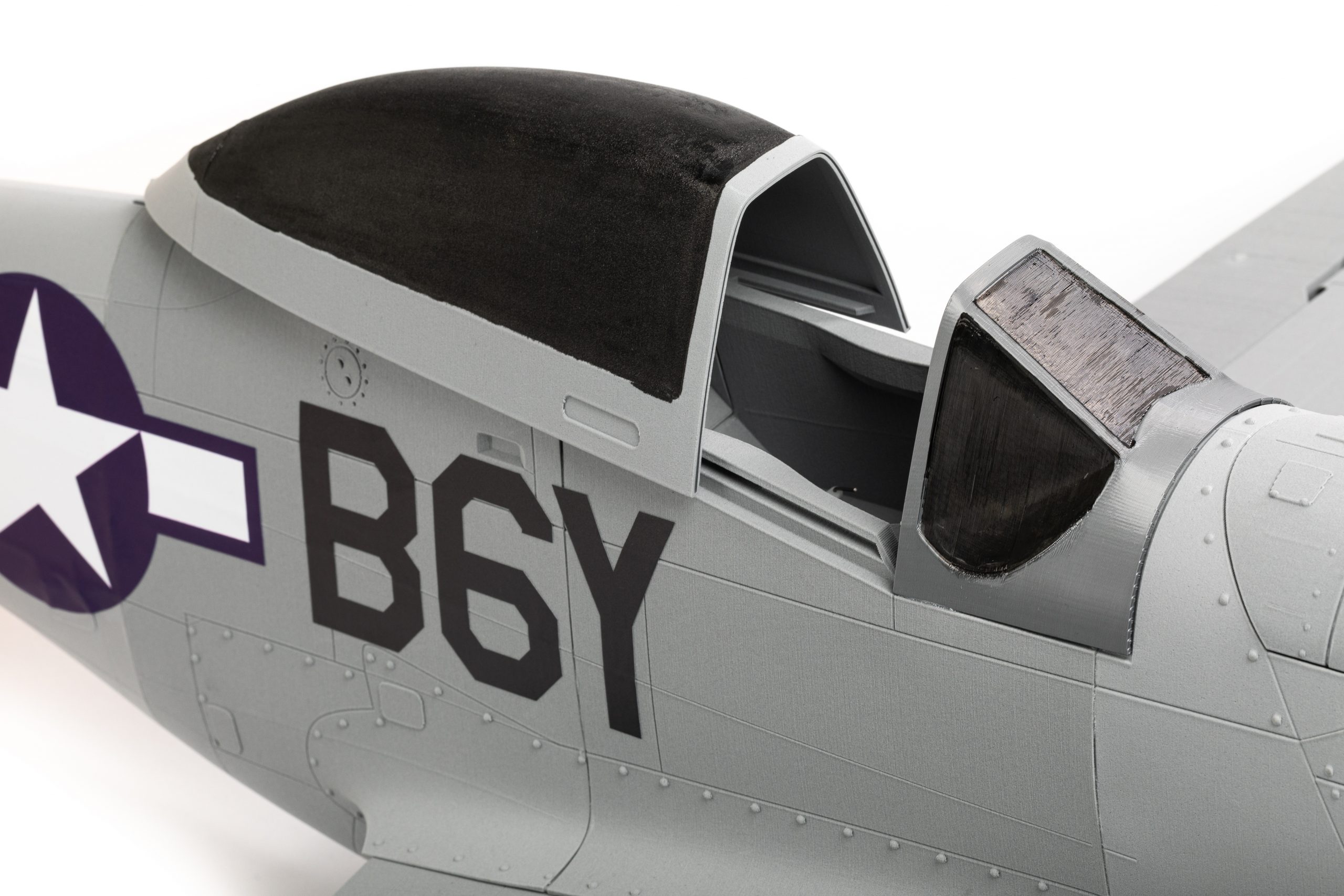 North American P-51D Mustang 3D LabPrint