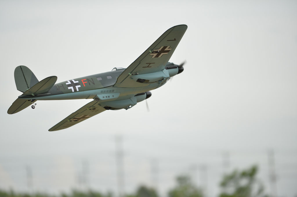 Heinkel HE 111 Black Horse Model