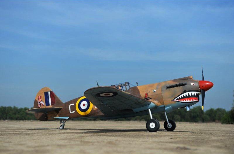 P-40C Tomahawk Black Horse Model