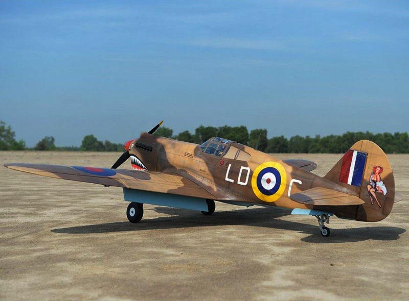 P-40C Tomahawk Black Horse Model