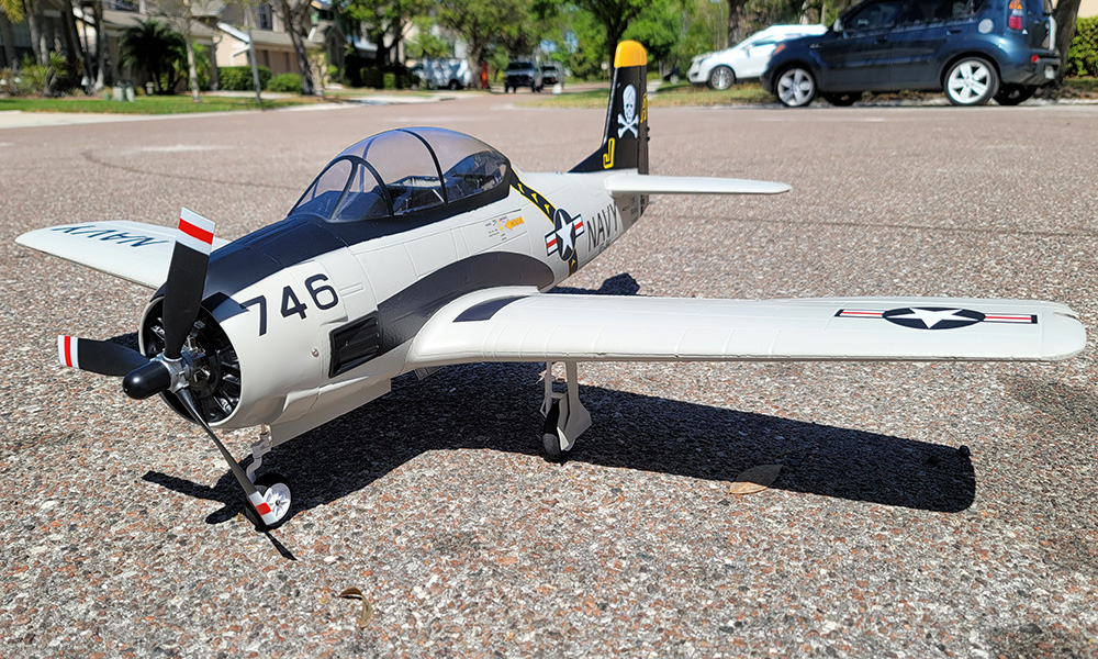 T-28 Trojan Jolly Rogers BlitzRCWorks