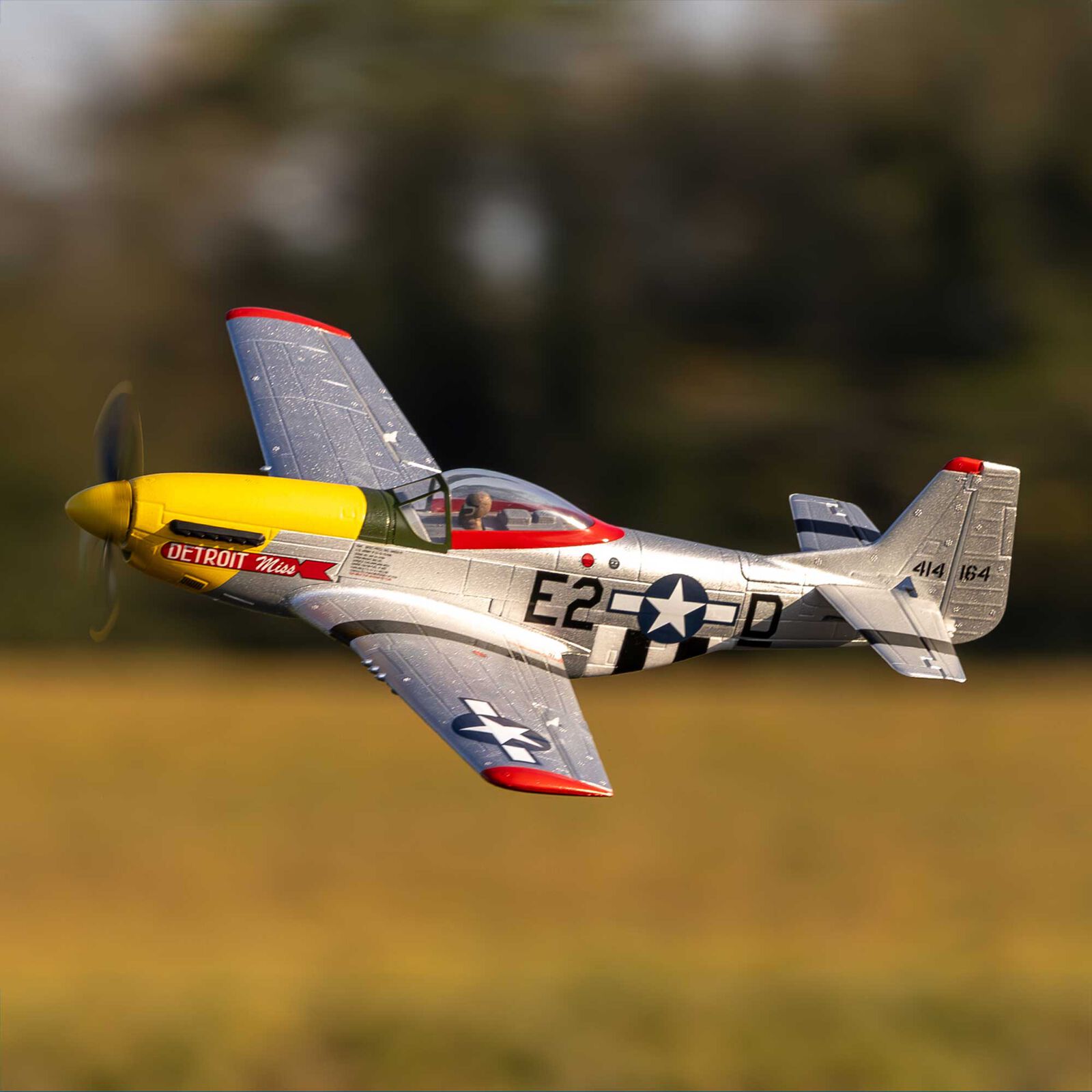 UMX P-51D Mustang Detroit Miss E-flite