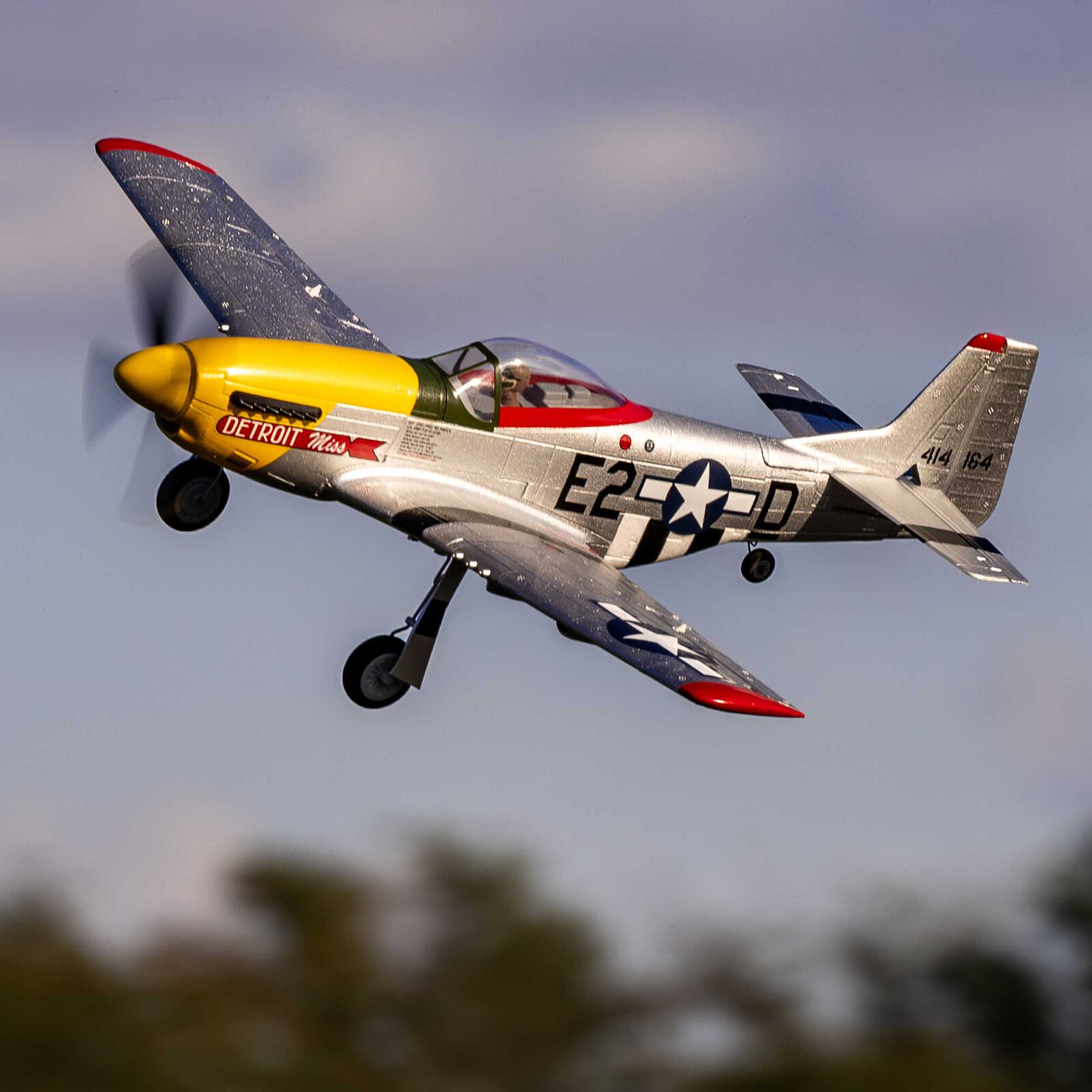 UMX P-51D Mustang Detroit Miss E-flite