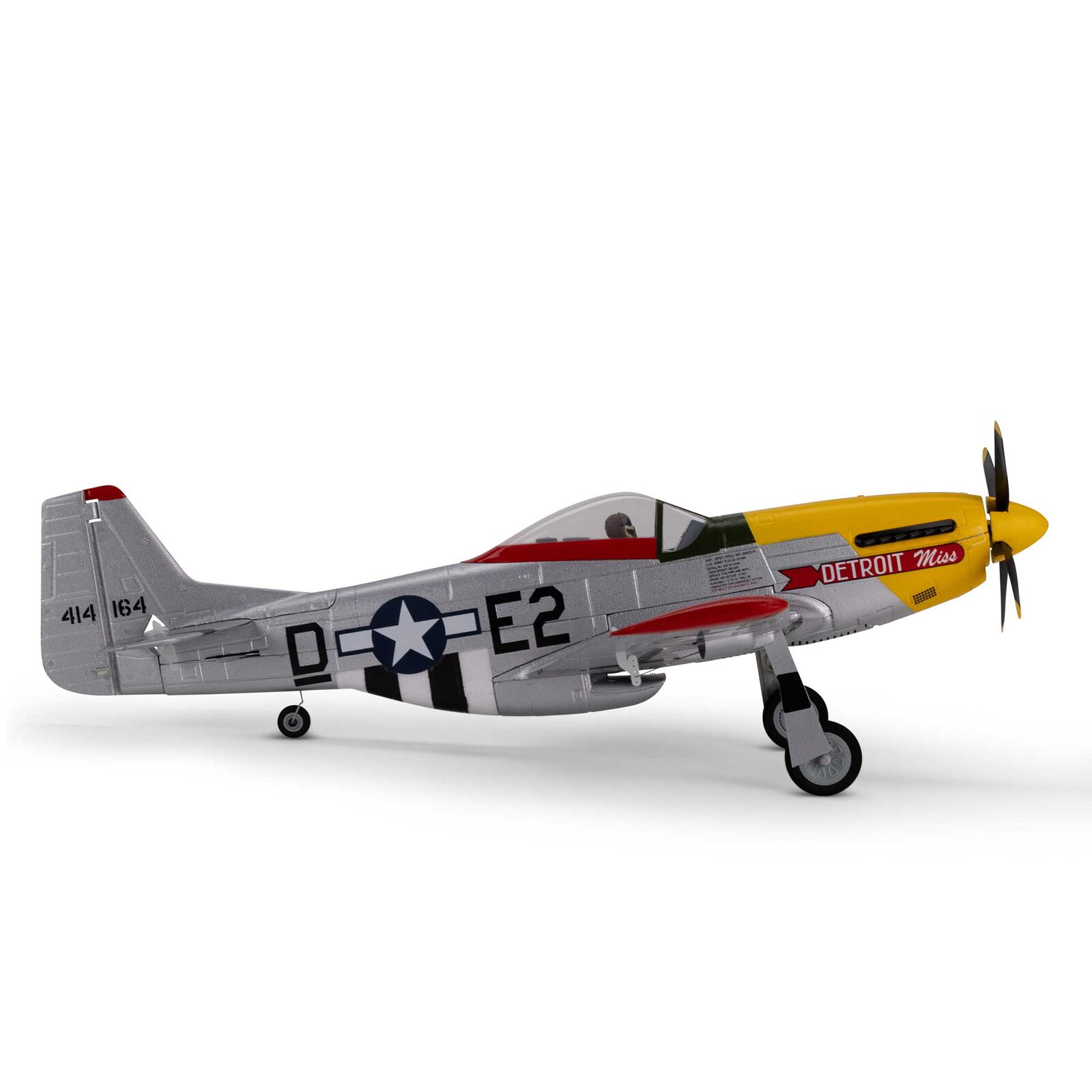UMX P-51D Mustang Detroit Miss E-flite