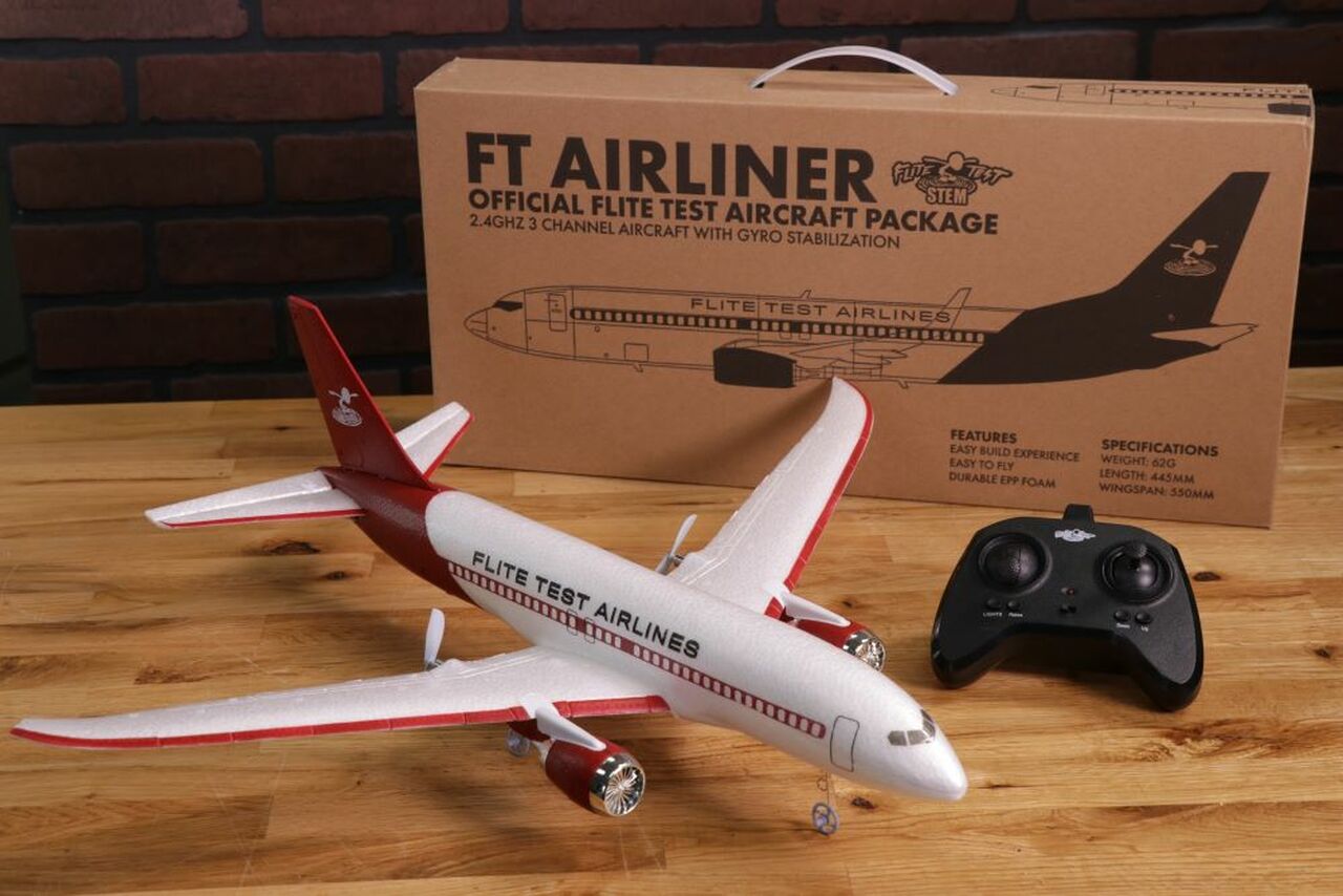 Micro Airliner Flite Test