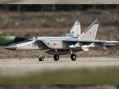 MiG-25 64mm FlyFlans Models