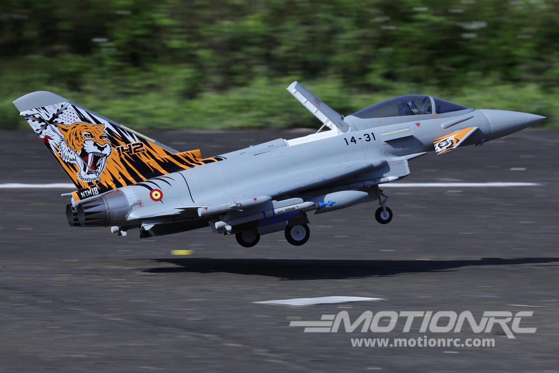 Eurofighter Typhoon 6S 90mm V2 Freewing Model