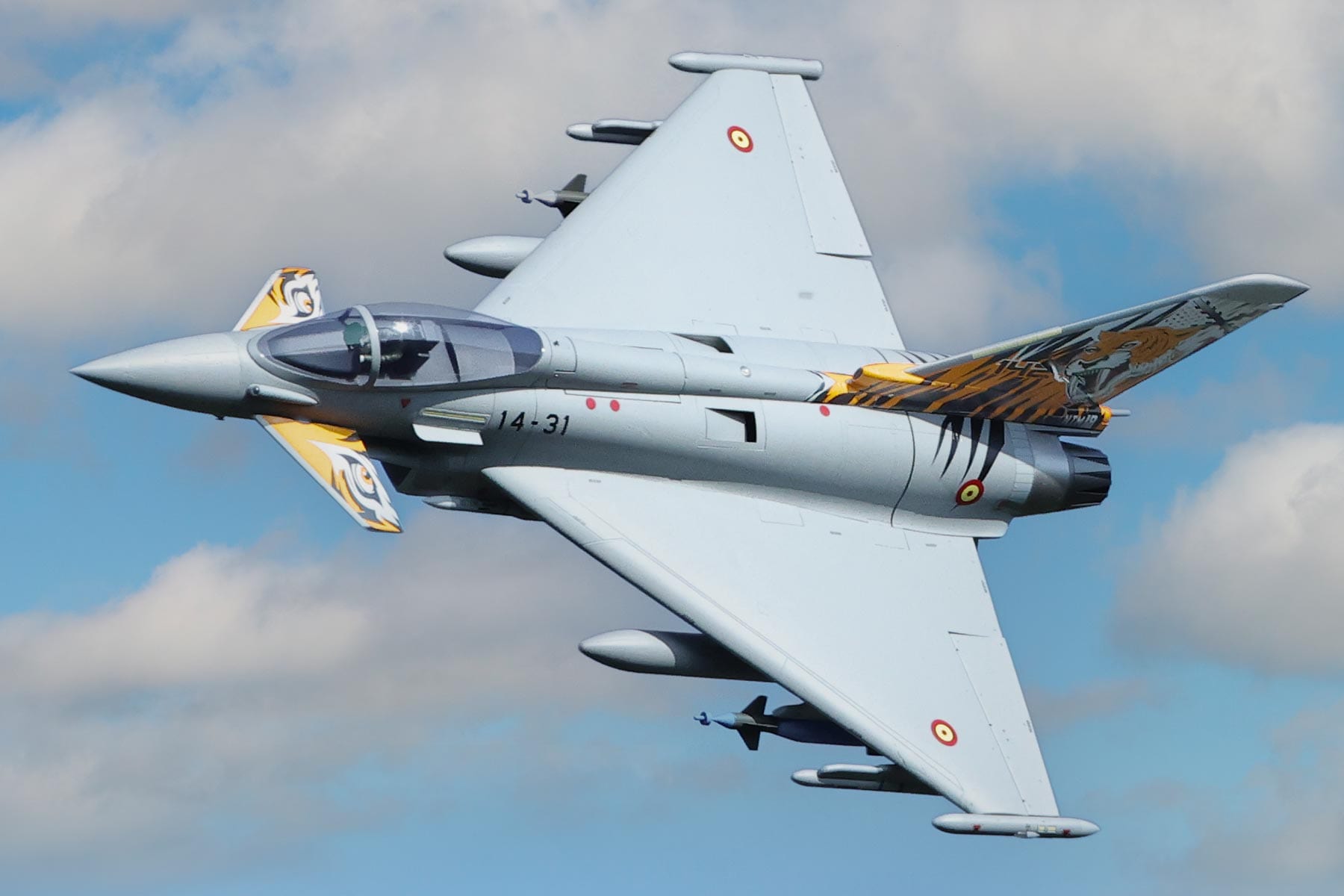 Eurofighter Typhoon 6S 90mm V2 Freewing Model