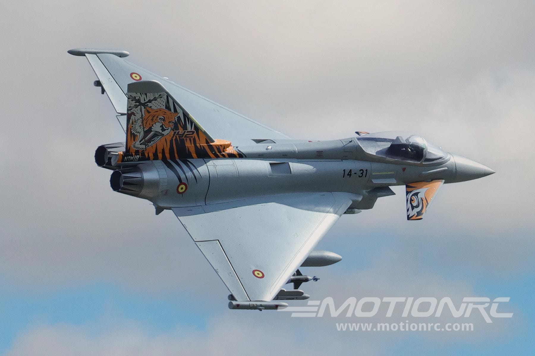 Eurofighter Typhoon 6S 90mm V2 Freewing Model