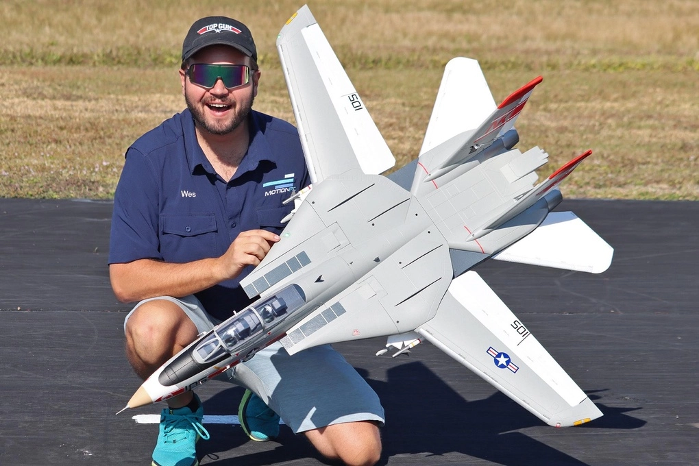 F-14 Tomcat Twin V2 64mm Freewing Model