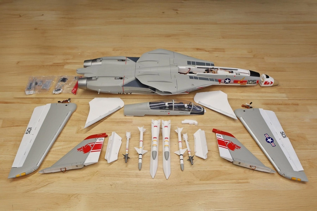 F-14 Tomcat Twin V2 64mm Freewing Model