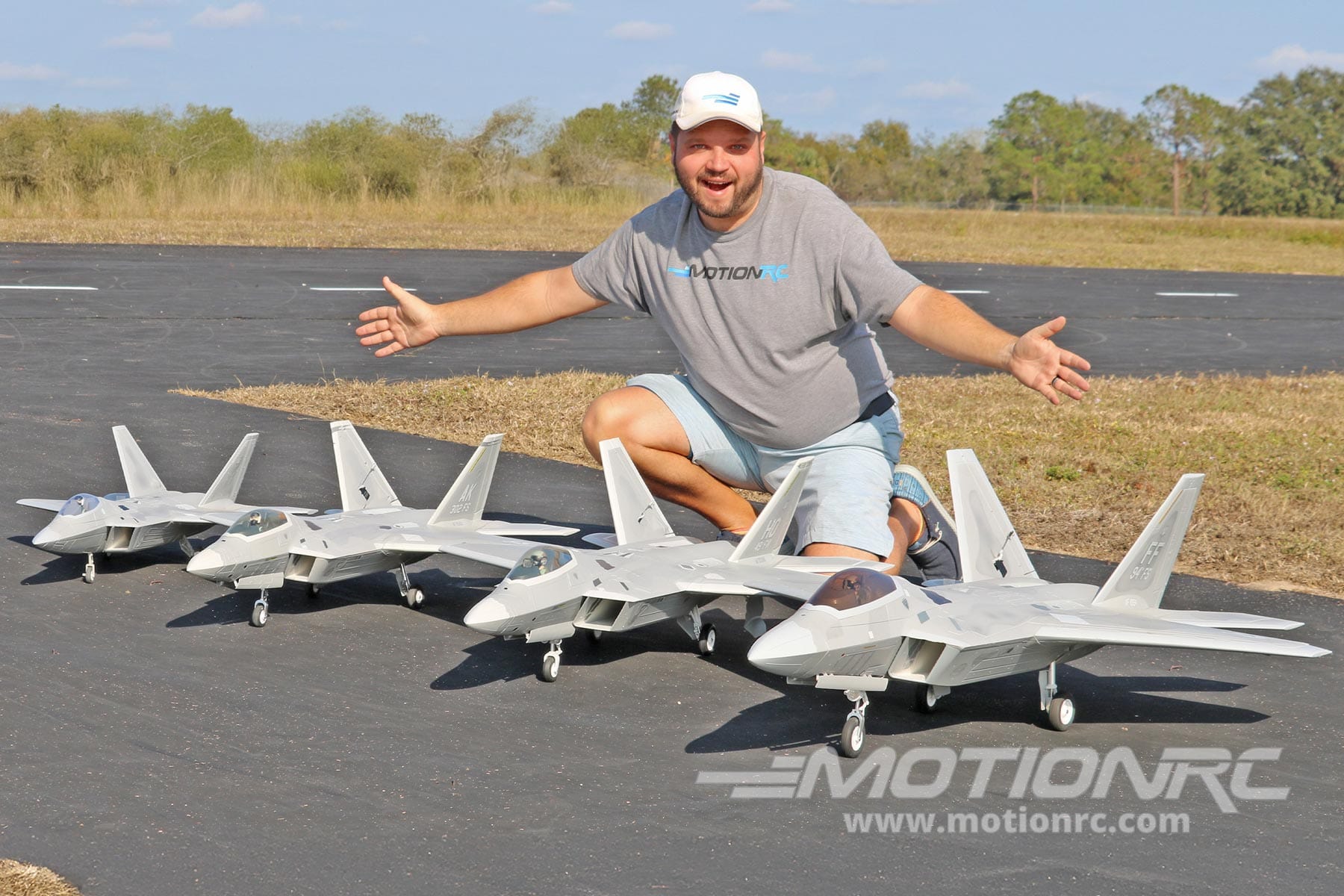F-22 Raptor 80mm Freewing Model