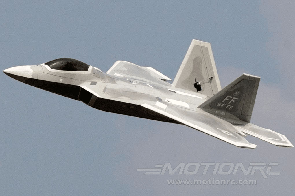 F-22 Raptor 90 mm Freewing Model