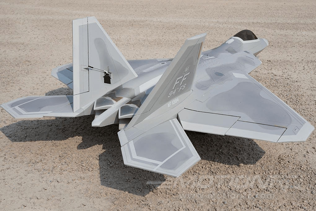 F-22 Raptor 90 mm Freewing Model