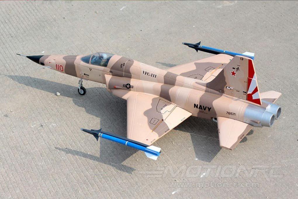 F-5 Tiger II Camo 80mm Freewing Model