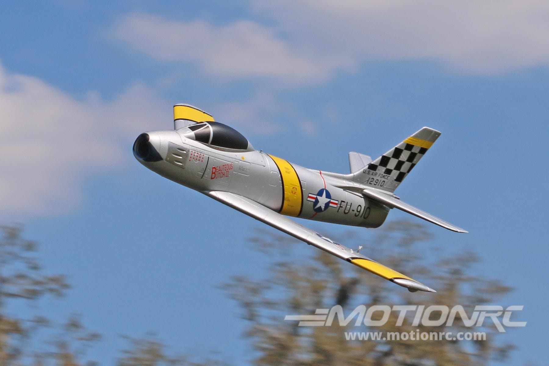 F-86 Sabre 64mm V2 Freewing Model
