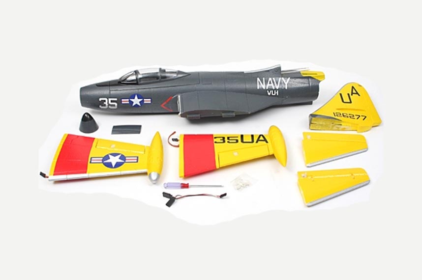 F9F Panther 64mm Freewing Model