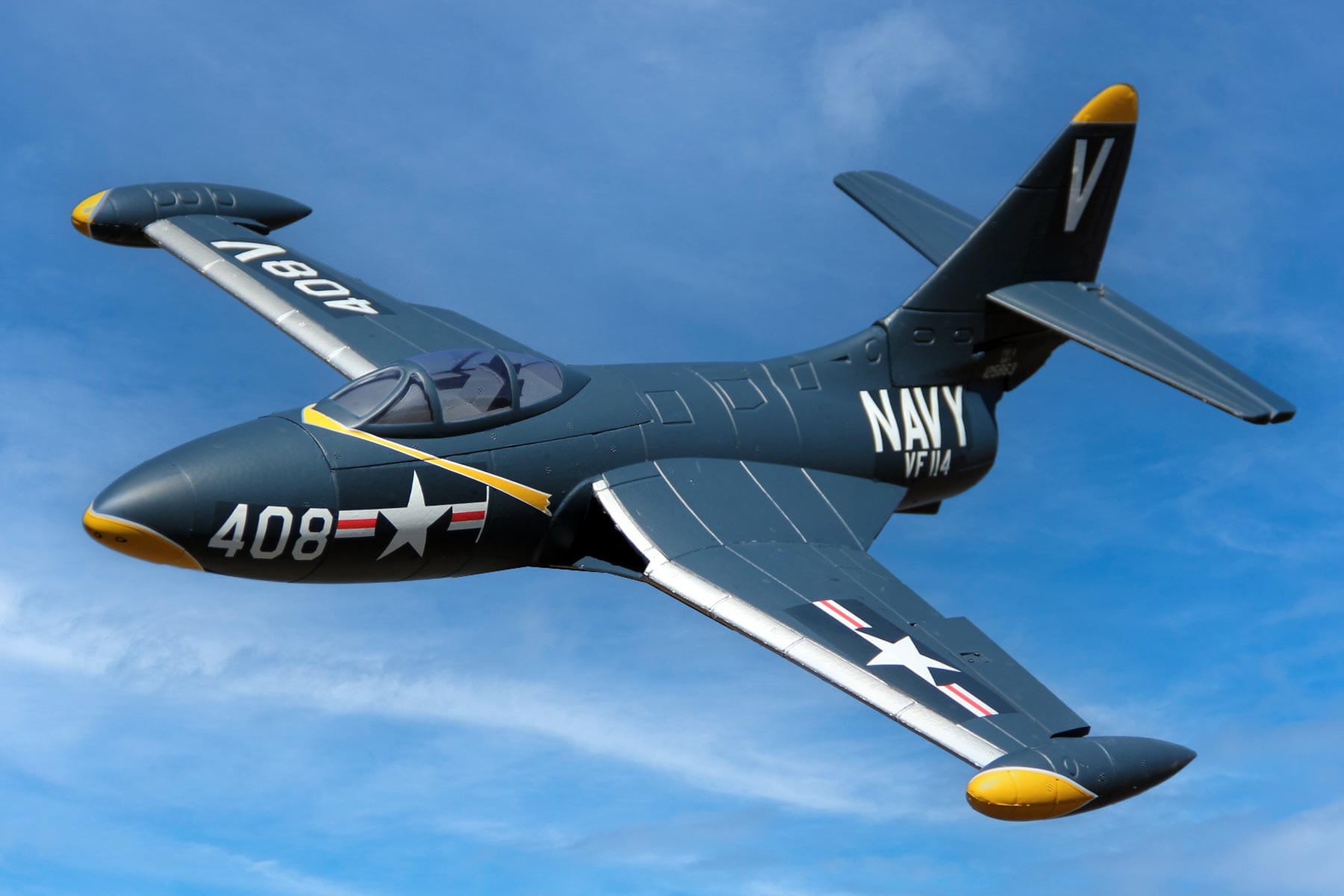 F9F Panther 64mm Freewing Model