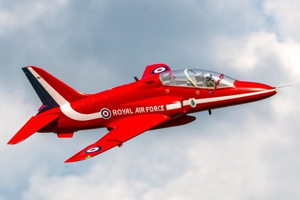 Hawk T1 Red Arrow Freewing Model