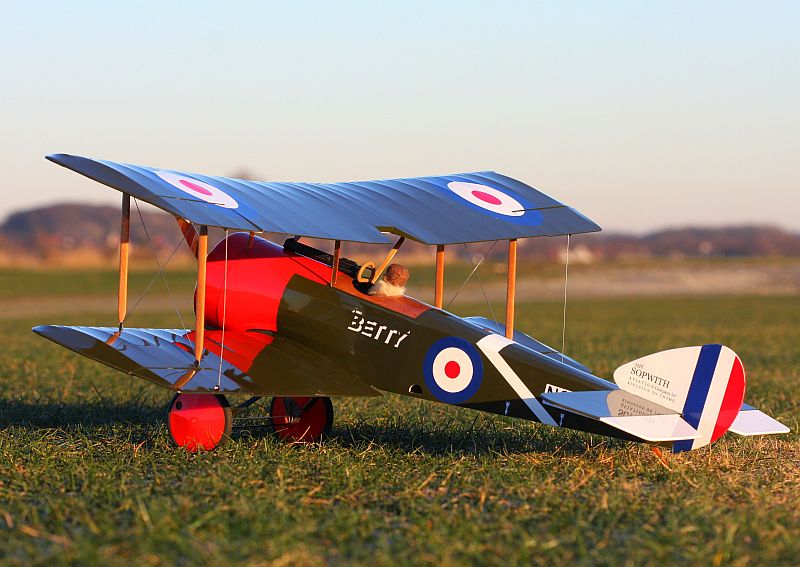 Sopwith Pup Grüner CNC