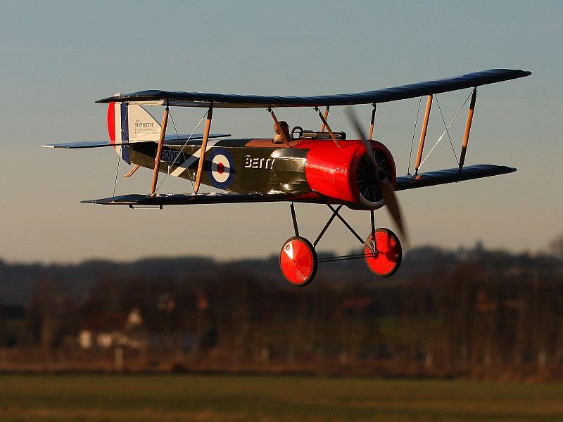 Sopwith Pup Grüner CNC