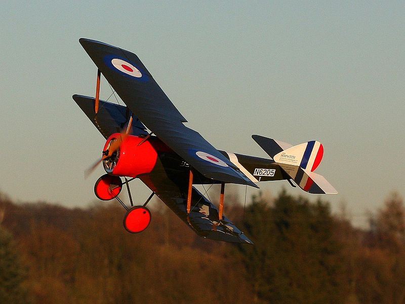 Sopwith Pup Grüner CNC