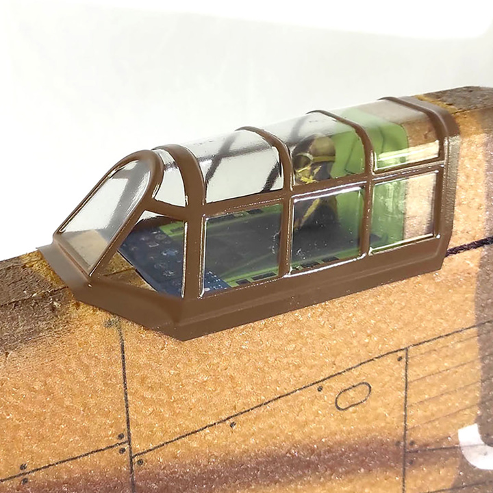 Hurricane WW2 Warbird HACKER MODEL