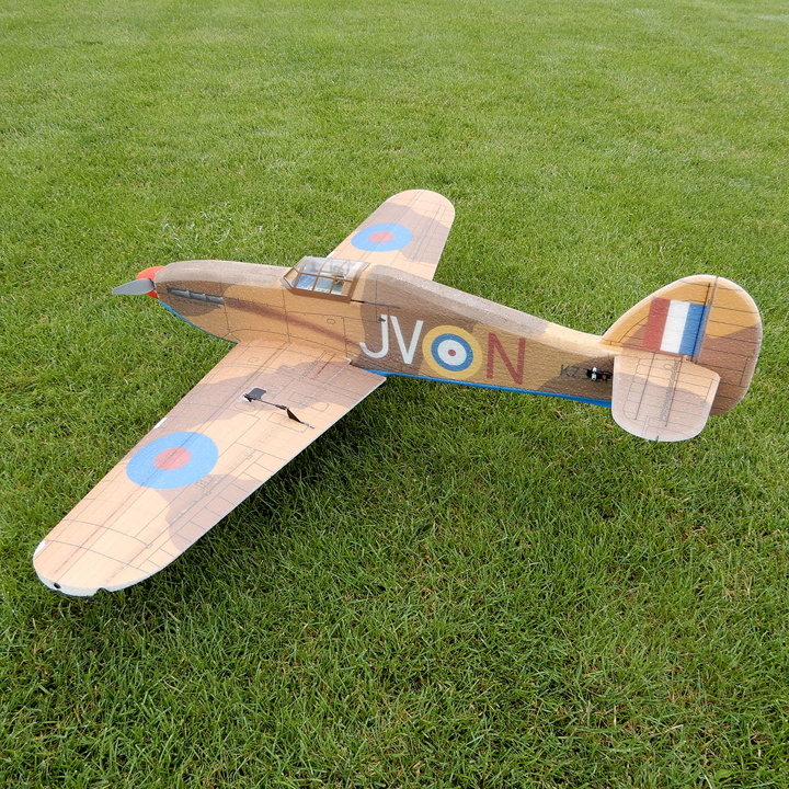 Hurricane WW2 Warbird HACKER MODEL