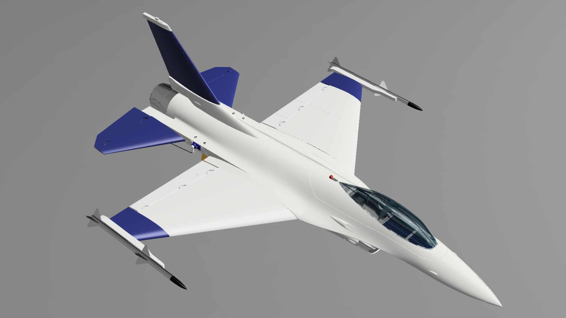 F-16 Falcon 70mm OWL plane