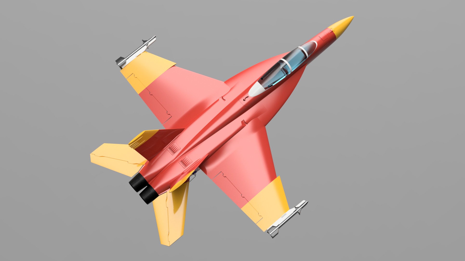 F-18 Super Hornet 70mm OWL plane