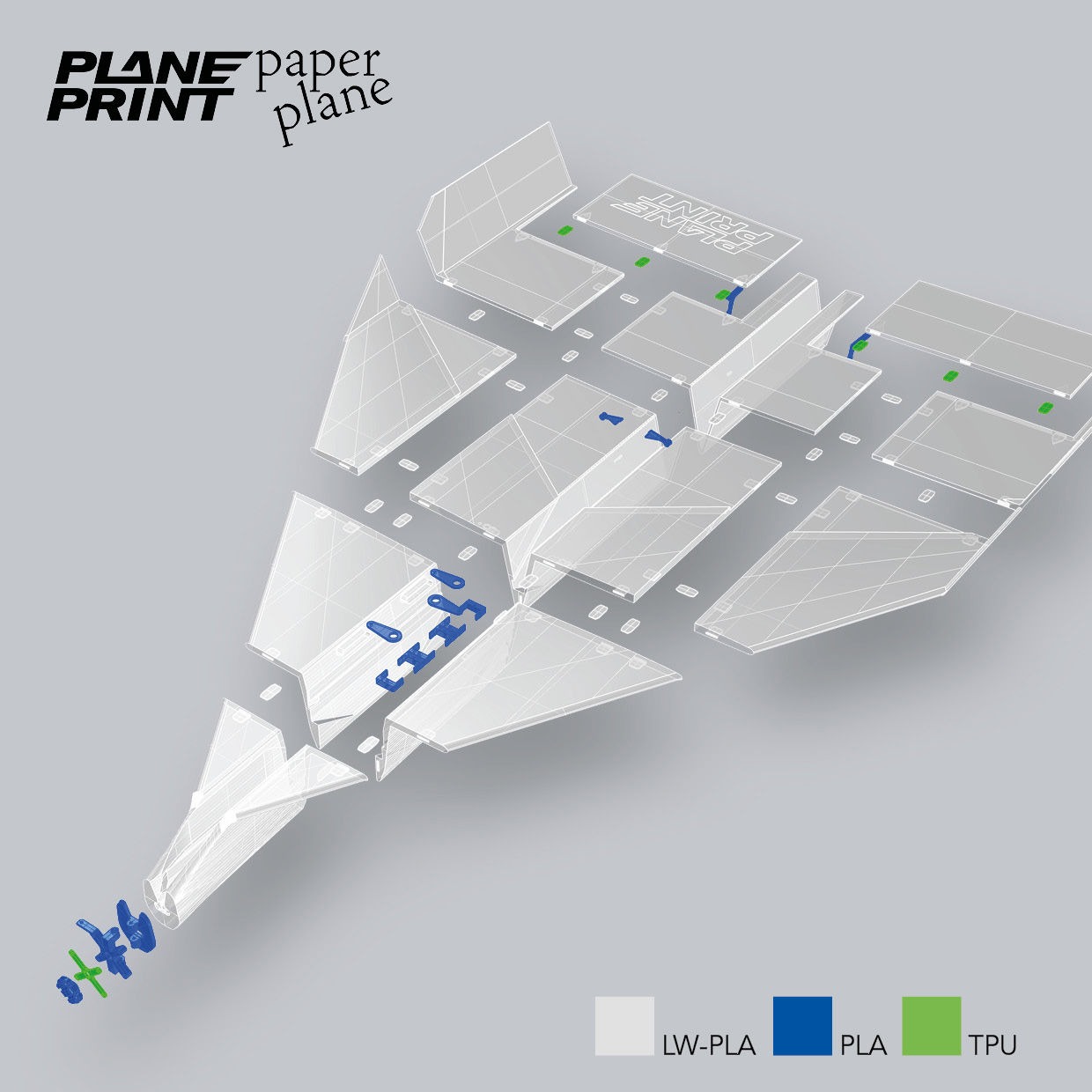 Paper Plane PLANEPRINT