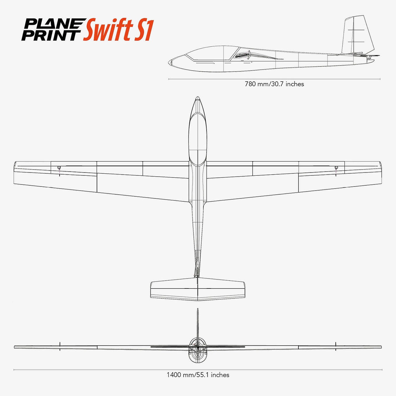 Swift S1 PLANEPRINT