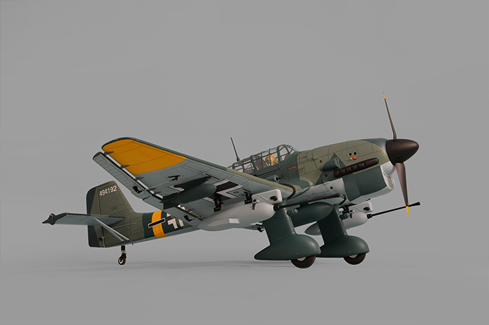 Junkers Ju-87B-2 Stuka Phoenix Model