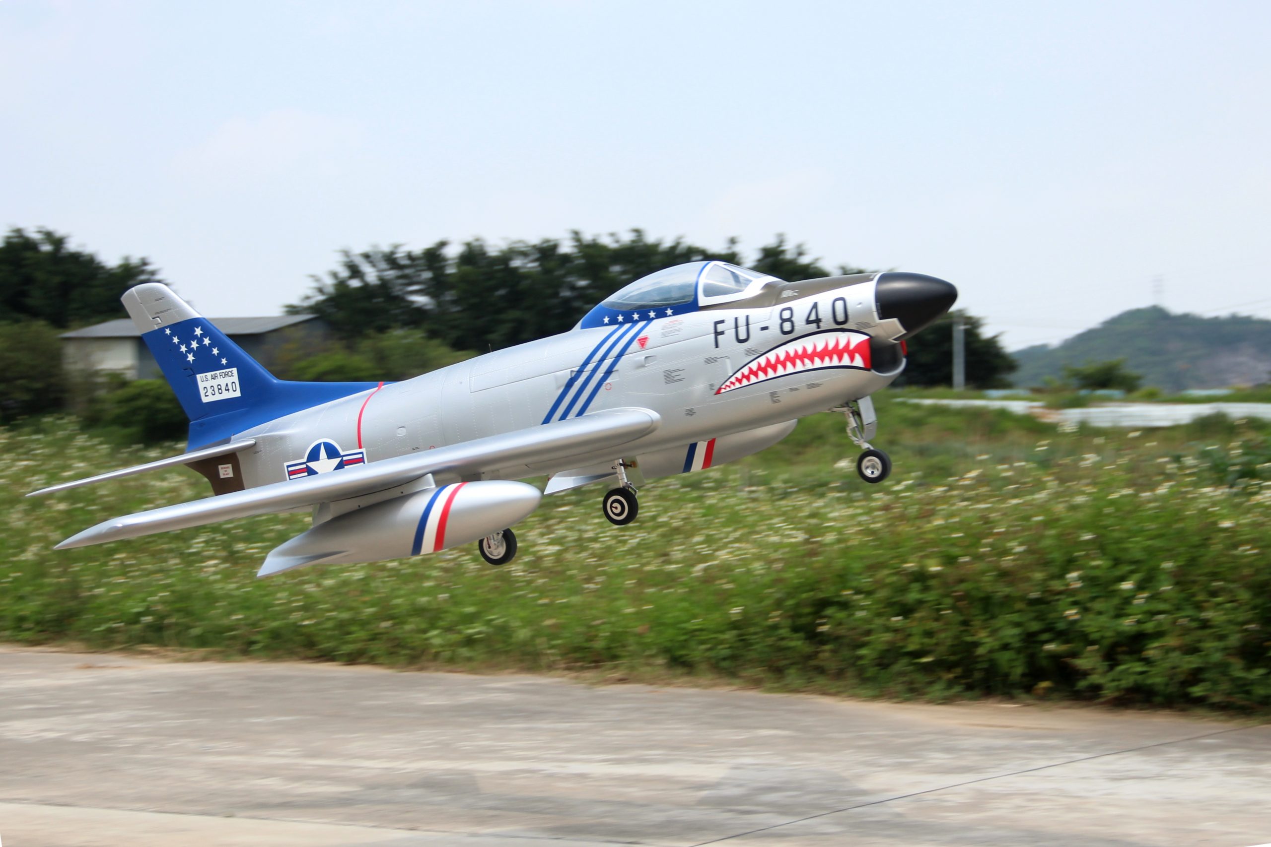 Sabre F-86D Pilot RC