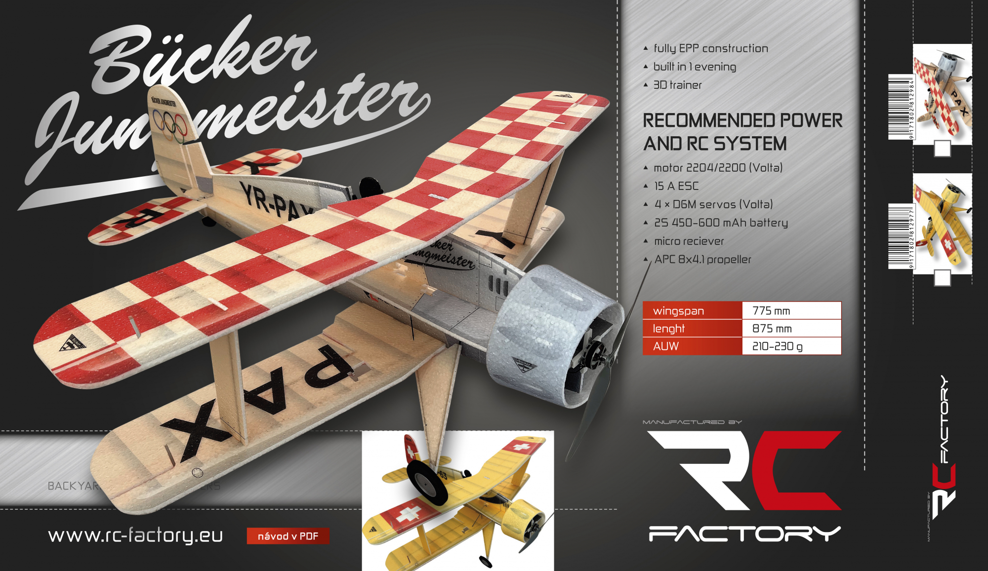 Bücker Jungmeister RC Factory