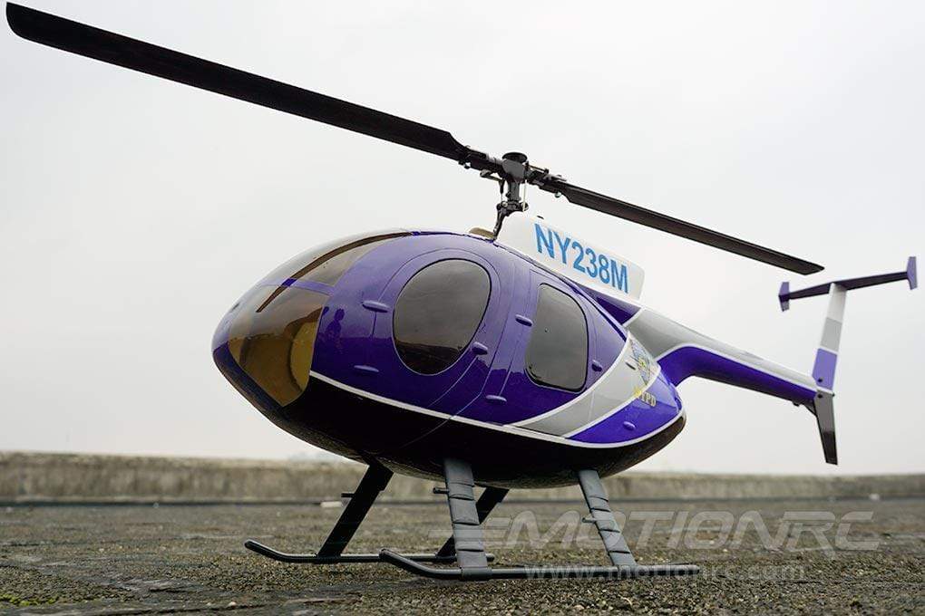 MD500E Police Blue RotorScale