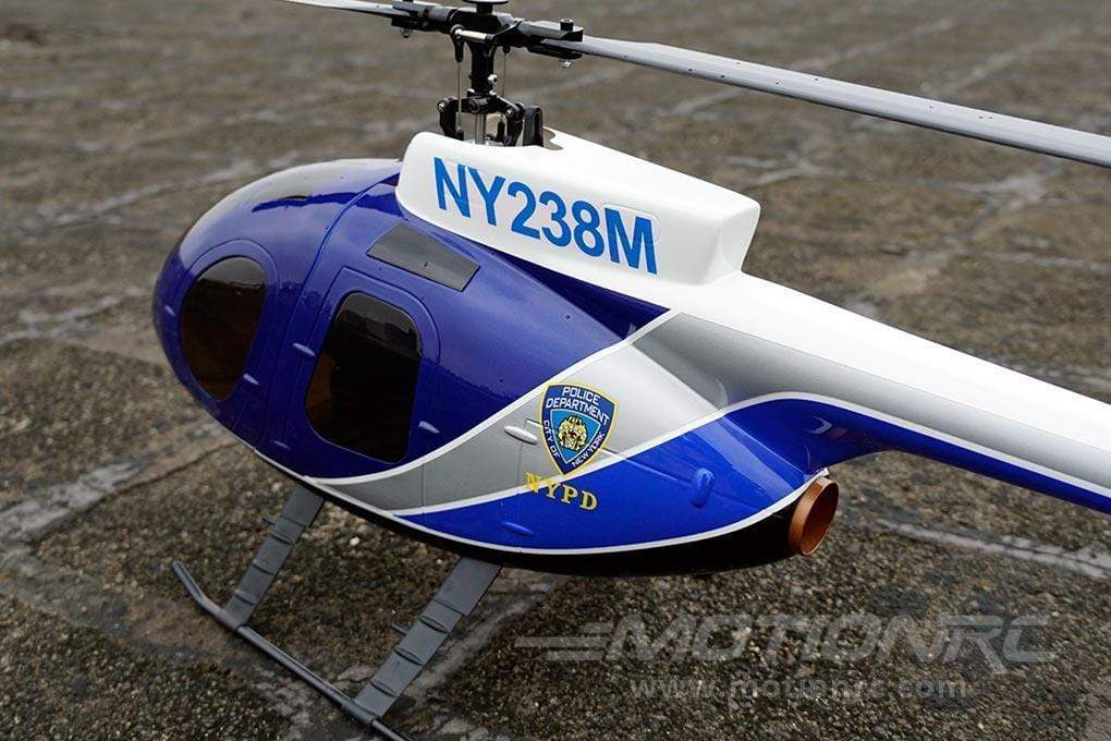 MD500E Police Blue RotorScale