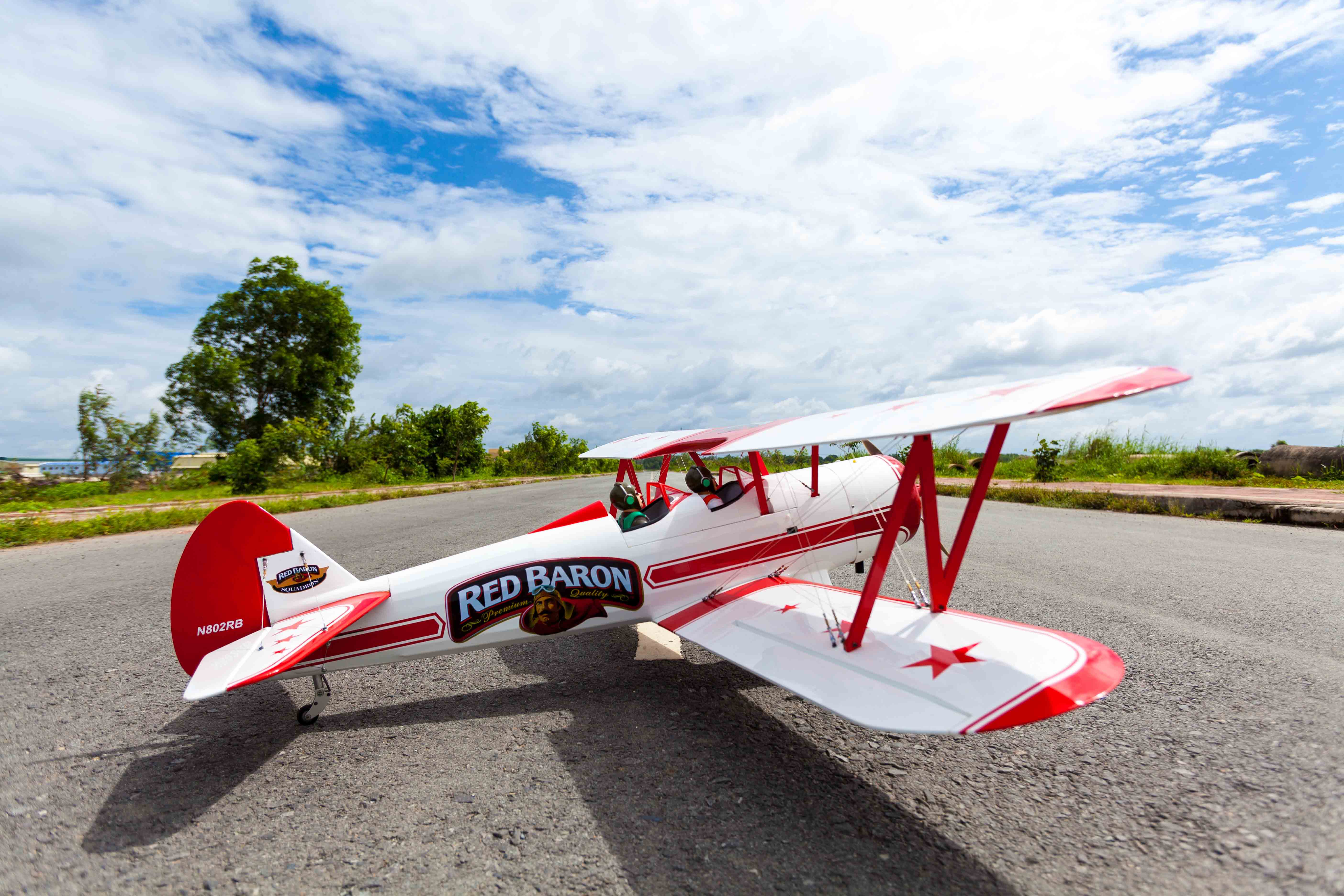 Red Baron Pizza Squadrons Stearman Seagull Models