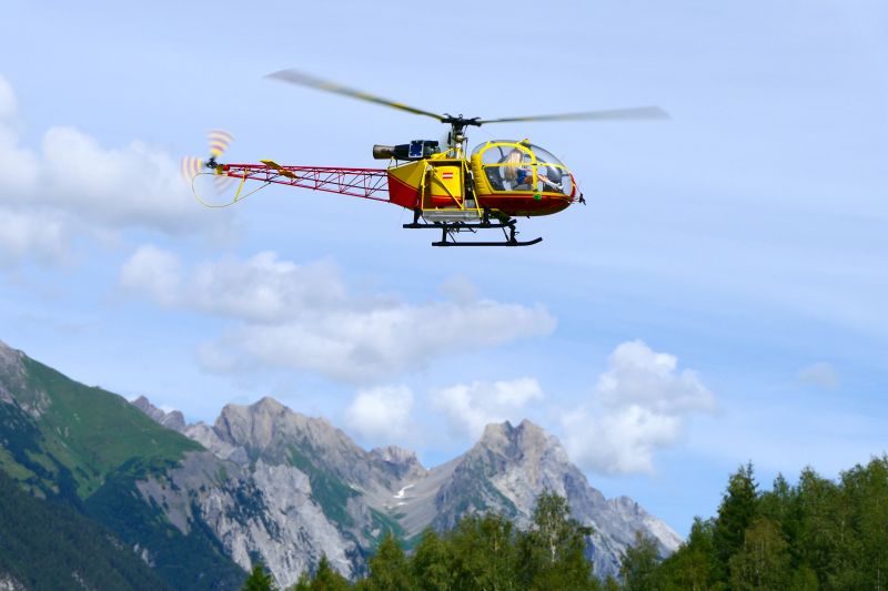 Alouette II 1:6 Vario Helicopter