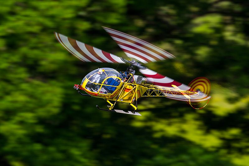 Alouette II 1:6 Vario Helicopter