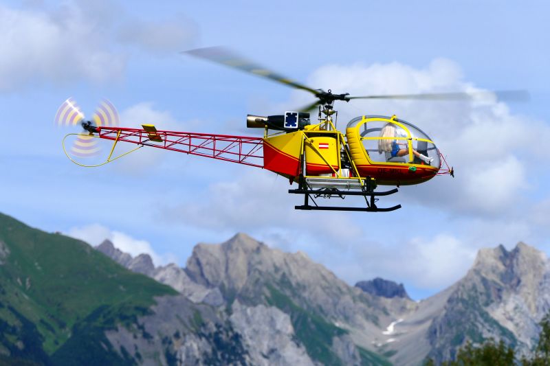 Alouette II 1:6 Vario Helicopter