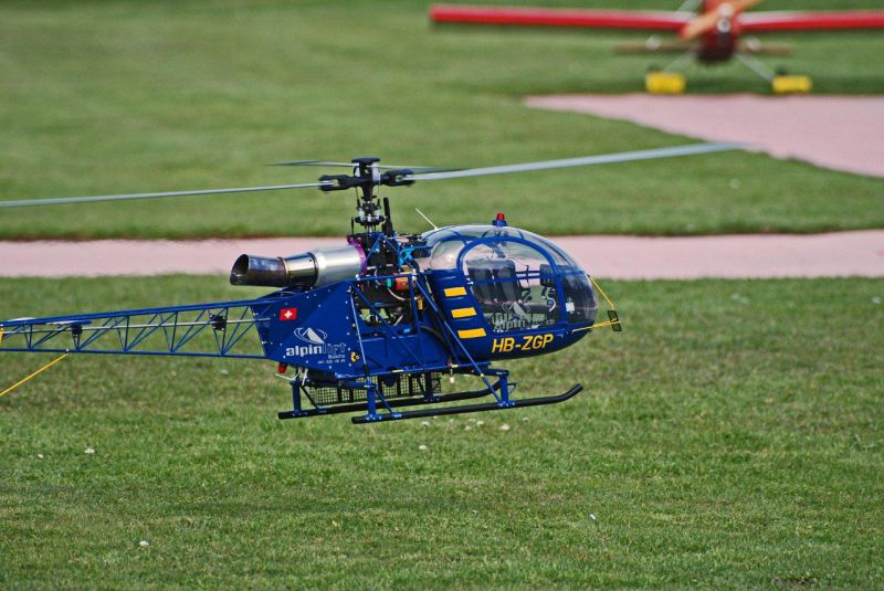 Alouette II 1:6 Vario Helicopter