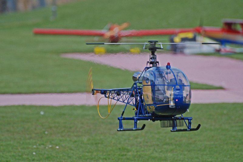 Alouette II 1:6 Vario Helicopter