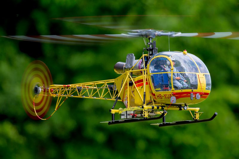 Alouette II 1:6 Vario Helicopter