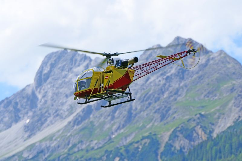 Alouette II 1:6 Vario Helicopter