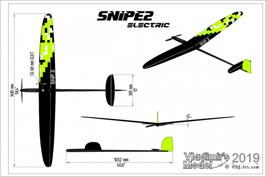 Snipe 2 electric Vladimirs Model